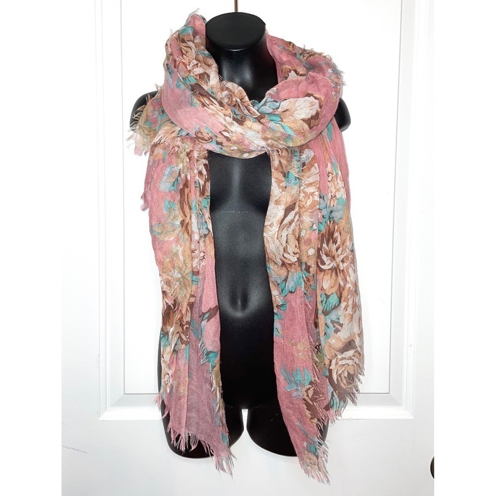 Floral scarf